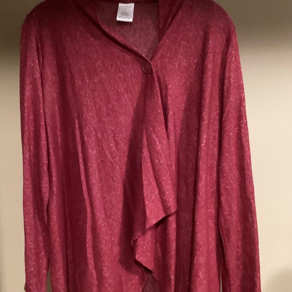 Elegant Red Women's Sweater